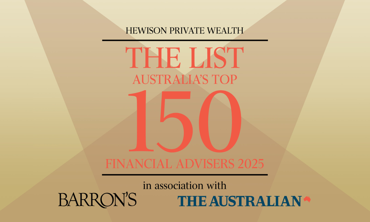 Five Advisers named in Australia’s Top 150 Financial Advisers List